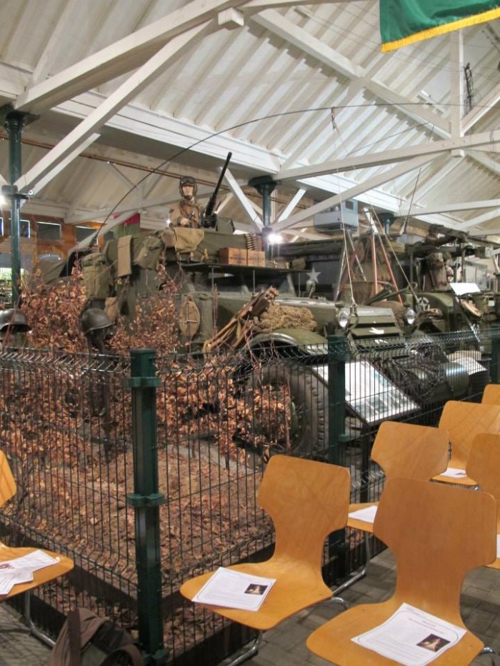 At the WWII museum in Diekirch